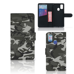 Samsung Galaxy M21 | M30s Telefoon Hoesje Army Light