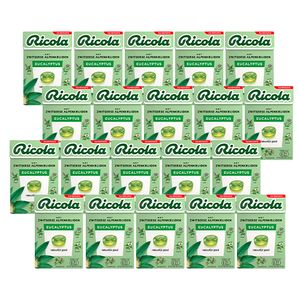 Ricola - Eucalyptus Suikervrij - 20x 50g