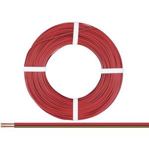 Donau Elektronik 218-080 Draad 2 x 0.14 mm² Rood-bruin 50 m