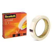 Scotch C6001933 plakband Crystal (transparant, 19 mm x 33 m)