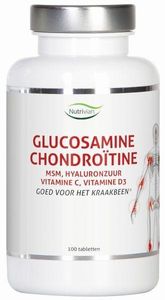 Glucosamine chondoitine MSM hyaluron vit D3/C