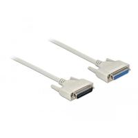Delock seriële kabel d-sub 25 male naar female 1m