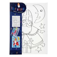 Sinterklaas canvas schilderset