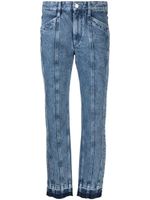 MARANT ÉTOILE jean slim à taille basse - Bleu