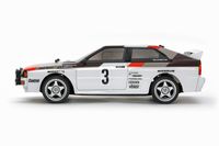 Tamiya 1:10 RC auto Elektro Straatmodel Audi Quattro Rally Brushed 4WD Bouwpakket TT-02 - thumbnail