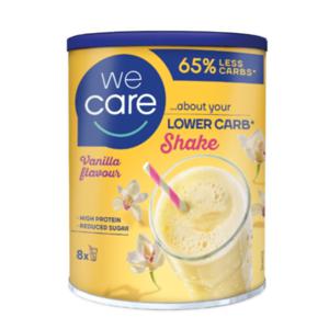 WeCare Shake Mix Vanillesmaak (240 gr)