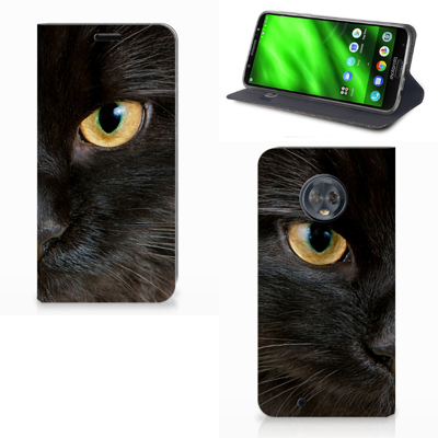 Motorola Moto G6 Hoesje maken Zwarte Kat Motorola Moto G6 Hoesje maken Zwarte Kat