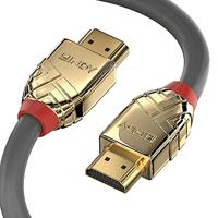 LINDY HDMI-aansluitkabel 15,00 m 37867 grijs [1x HDMI-stekker - 1x HDMI-stekker]