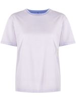 Alexander Wang t-shirt à logo embossé - Violet - thumbnail