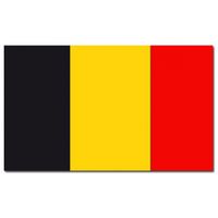 Vlag Belgie 90 x 150 cm feestartikelen