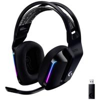 Logitech Gaming G733 LIGHTSPEED On Ear headset Gamen Radiografisch 7.1 Surround Zwart Volumeregeling - thumbnail