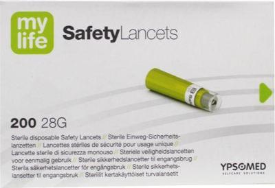 Mylife Safety Lancetten 200st Mylife Safety Lancetten 200st