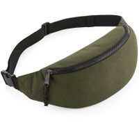 Heuptas/fanny pack legergroen met verstelbare band   - - thumbnail