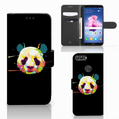 Huawei P Smart Leuk Hoesje Panda Color