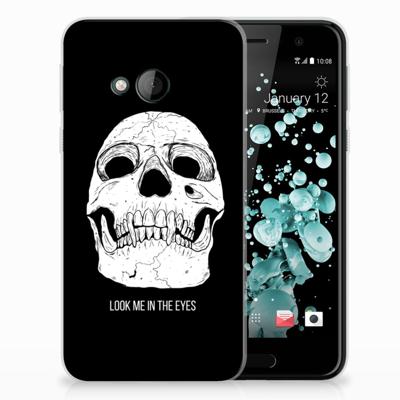 Silicone Back Case HTC U Play Skull Eyes Silicone Back Case HTC U Play Skull Eyes