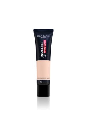 L'Oréal - Infaillible 24H Matte Cover Foundation - 25 Rose Ivory