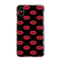 Lips: iPhone XS Max Volledig Geprint Hoesje - thumbnail