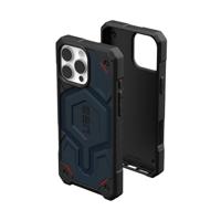 URBAN ARMOR GEAR Monarch Pro Case compatibel met Apple iPhone 16 Pro Max Case (Draadloos / Magnetisch opladen compatibel, 5-laags bescherming) kevlar blauw