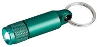 Moses sleutelhanger lamp aluminium 4,5 cm groen