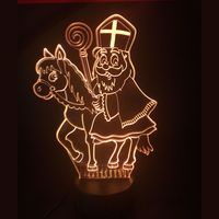 3D LED LAMP - Sinterklaas - thumbnail