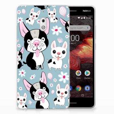 Nokia 2.1 (2018) TPU Hoesje Hondjes Nokia 2.1 (2018) TPU Hoesje Hondjes