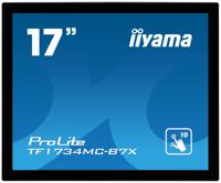 Iiyama ProLite TF1734MC-B7X LED-monitor Energielabel E (A - G) 43.2 cm (17 inch) 1280 x 1024 Pixel 5:4 5 ms VGA, HDMI, DisplayPort TN LED - thumbnail