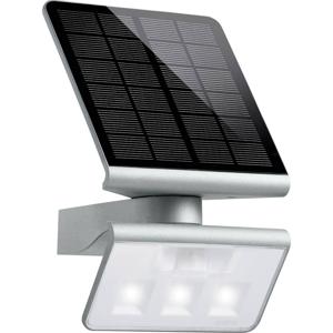 Steinel XSolar L-S 671013 Spot op zonne-energie met bewegingsmelder 1.2 W Neutraalwit Zilver