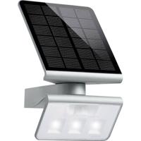 Steinel XSolar L-S 671013 Spot op zonne-energie met bewegingsmelder 1.2 W Neutraalwit Zilver - thumbnail