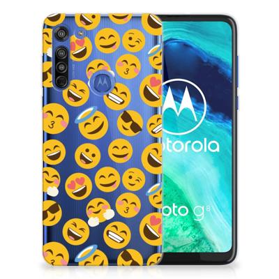 Motorola Moto G8 TPU bumper Emoji