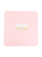 Moschino Kids couverture à imprimé Teddy Bear - Rose - thumbnail