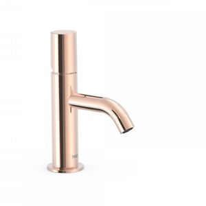 Wastafelmengkraan Tres Study Exclusive 19,5 cm 1-Knop Rond Rosé Goud Tres