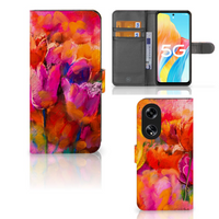 Hoesje OPPO Reno8 T 5G Tulips