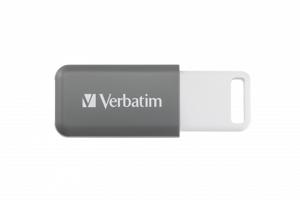 Verbatim V DataBar USB 2.0 Drive USB-stick 128 GB Grijs 49456 USB 2.0