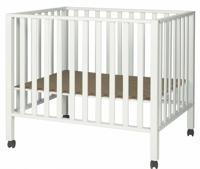 Pericles babybox Amy met wielen 98 x 78 cm wit