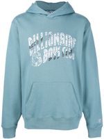 Billionaire Boys Club hoodie à logo imprimé - Bleu