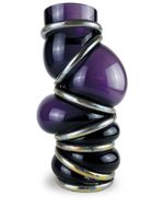 Vanessa Mitrani vase Chain Ring à design asymétrique - Violet