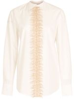 Silvia Tcherassi blouse Isabel en coton biologique - Blanc