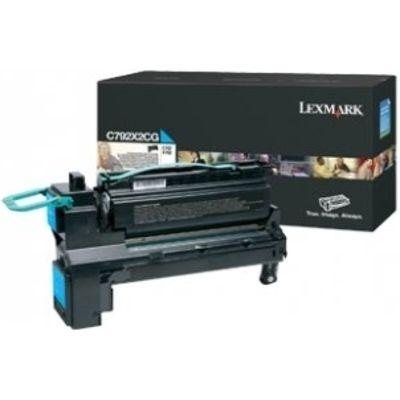 Lexmark C792X2CG Toner Cyaan Extra hoge capaciteit