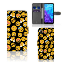 Huawei Y5 (2019) Telefoon Hoesje Emoji - thumbnail