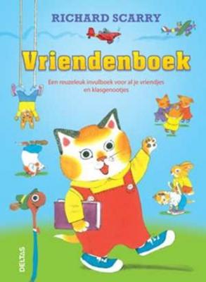 Deltas vriendenboek Richard Scarry 22 cm Deltas vriendenboek Richard Scarry 22 cm