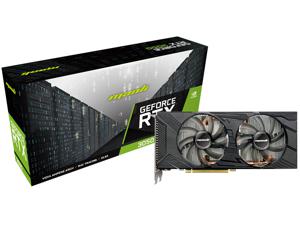 Manli Nvidia GeForce RTX 3050 Videokaart Twin 8 GB GDDR6-RAM HDMI, DisplayPort, DVI NVIDIA G-Sync , Vulkan