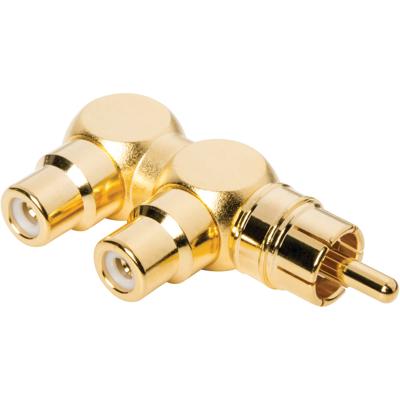 AudioQuest M22F-HRD kabeladapter/verloopstukje RCA 2 x RCA Goud