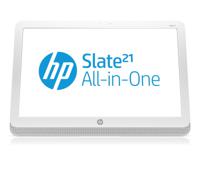 HP Slate 21-s100 54,6 cm (21.5") 1920 x 1080 Pixels Touchscreen NVIDIA Tegra 1 GB DDR3-SDRAM 8 GB eMMC Alles-in-één-pc Android 4.2 Wi-Fi 4 (802.11n) Wit