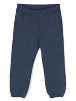 Stella McCartney Kids pantalon de jogging en coton à logo imprimé - Bleu