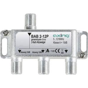 Axing BAB 2-12P Kabel-TV lasdoos 2-voudig 5 - 1218 MHz