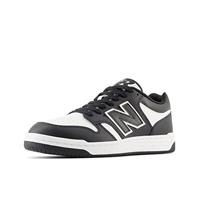 New Balance Men's BB480 V1 Sneaker, White/Black, 8