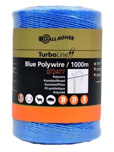 Gallagher TurboLine kunststofdraad blauw 1000m