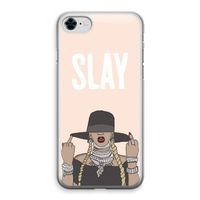 Slay All Day: iPhone 8 Transparant Hoesje - thumbnail