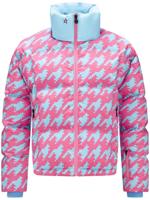 Perfect Moment Ski-jack met pied-de-poule print - Roze