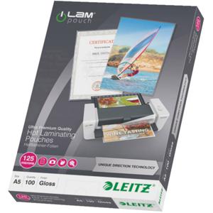 Leitz Lamineerfolie DIN A5 125 micron glanzend 100 stuk(s)